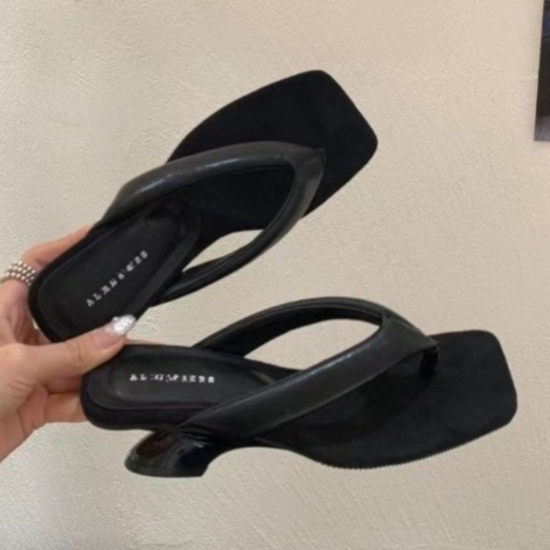Mid Heels Women Flip Flops Fas - Summer Clothing Modest recension och pris