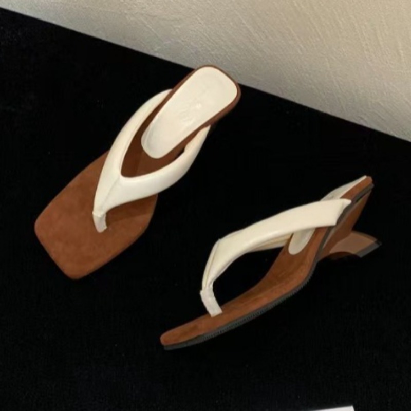Mid Heels Women Flip Flops Fas - Summer Clothing Modest recension och pris