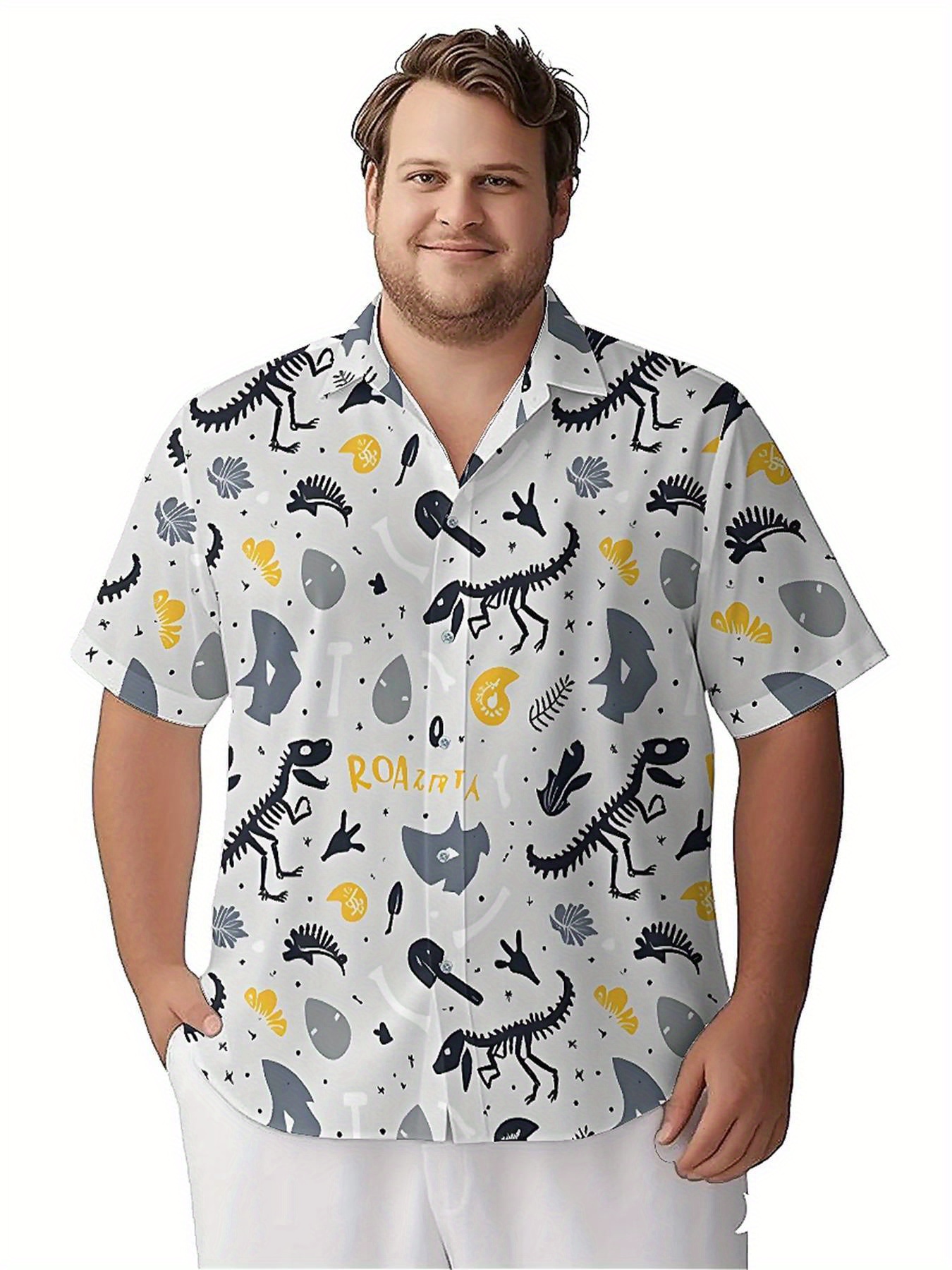 Men's Plus Size Hawaiian Shirt - Beach Shirt Hawaiian recension och pris